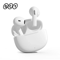 หูฟังไร้สาย QCY T20 TWS, หูฟังบลูทูธ 5.3, เวลาแฝงต่ำ 68ms, ไดรเวอร์ 13 มม., หูฟังไฮไฟ, ไมโครโฟน 4 ตั