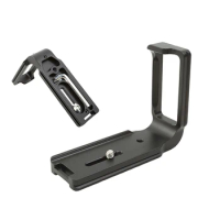 FITTEST LP-D850 L Bracket Plate Holder for Nikon D850 Camera Body Vertical Shoot QR Compatible with Arca-Swiss Kirk/RRS/Benro
