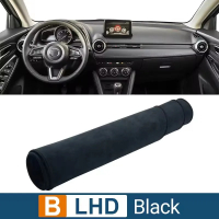 Kailey สำหรับ Mazda 2 DJ DL 2015 2016 2017 2018 2019 - 2023 แผ่นปิดแดชบอร์ดรถยนต์ ป้องกันแสงสะท้อน พ