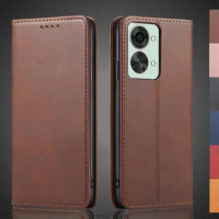 Magnetic attraction Leather Case for Oneplus Nord 2T 5G / 1+ Nord 2T 5G Holster Flip Cover Wallet Phone Bags Fundas Coque