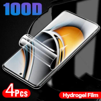 For Realme 11 Pro Plus 5G 4Pcs Hydrogel Film Not Glass Realme11 Pro+ Realme11Pro Realmy Realmi 11Pro Premium HD Screen Protector