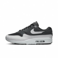 【NIKE 耐吉】AIR MAX 1 ESS 男鞋 休閒鞋 運動鞋 殺人鯨 氣墊 黑灰(FZ5808007)
