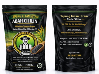Tepung Ketan Hitam Abah Cililin 250gr, Tepung Beras Ketan Hitam Asli