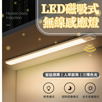 LED磁吸式無線人體感應燈 燈條 小夜燈