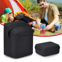 Polyester Fabric Camping Storage Bag Large Capacity Laminated EVA Gas Tank Protective Case Lining Velvet Mini for SOTO ST310