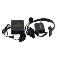 Wireless Remote Microphone Headworn Headset Stage Mic Receiver Transmitter