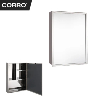 Kabinet Cermin Keluli Tahan Karat Corro CMC35505 CMC40605 CMC50705