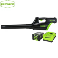 Greenworks Air blower Lithium Battery Cordless Leaf Blower 80V 750W Powerful Electric Cleaning Blower Garden Tool