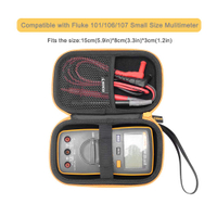 RLSOCO Hard Case for Fluke 107/101/106 Handheld Digital Multimeter (Case Only)