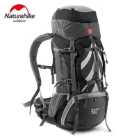 NH70L登山包露營包戶外背包休閑運動旅游行李包男女雙肩包旅行包~果凍