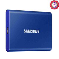 [年末出清] SAMSUNG三星 T7 2TB USB 3.2 移動固態硬碟 靛青藍 MU-PC2T0H