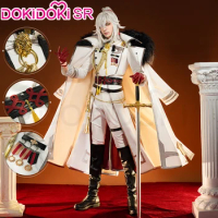 IN STOCK Jing Yuan Doujin Cosplay Costume Game Honkai: Star Rail DokiDoki-SR Jingyuan Uniform Cosplay Doujin Men Costume Wig