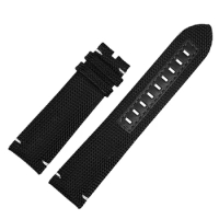 22MM Watchband Nylon Straps For Mido Ocean Star M026.629/430 M042.430 Watch band Replacement No buckle Watch Strap Accessories
