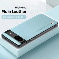 Sarung Pixel8a 5G, Penutup Belakang Kulit Biasa, Bumper Coque Kalis Kejutan Lembut TPU, Untuk Google