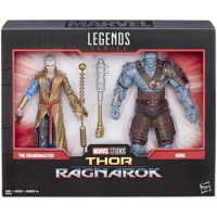 Marvel Legends Series Thor: Ragnarok 6"-Scale Movie-Inspired Grandmaster &amp; Korg Collectible Action Figure Gift