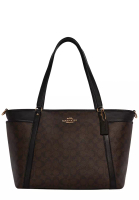 Coach Coach Baby Bag In Signature Canvas in Brown/ Black c4071