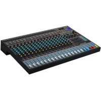 Professional Audio Mixer 16Channels DJ Mixer Console With MP3, Bluetooth, DSP For Conference Meeting, Stage, Line Array Speaker