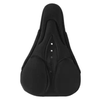 Bike Saddle Bicycle Seat Padded Bike Seat Cover High Rebound Comfortable Stable Bike Seat Cover Cushion For Exercise Bike Road