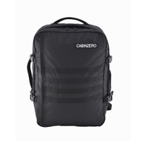 【毒】CabinZero 英國輕旅登機 後背包 44L - 軍用特別款(黑)【領券折222｜Cube卡+APP下單最高10%回饋】