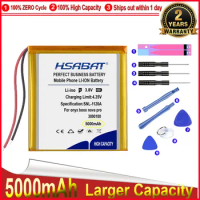 HSABAT 0 Cycle 5000mAh Battery for Onyx Boox Nova Pro High Quality Replacement Accumulator