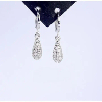 Anting emas putih xuping labu cantik model baru perhiasan perempuan anti karat simple elegan fashion