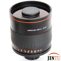 JINTU 900mm f/8.0 Mirror Professiona Telephoto Manual Camera Lens For NIKON D3500 D3200 D3400 D7500 D7100 D7200 D5500 D90 Camera