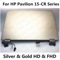 Original L20823-001 L20827-001 For HP Pavilion 15-CR 15-CR0087CL HD or FHD LCD LED touch screen assembly with cover