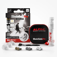 【ALPINE】MUSICSAFE PRO 加強版頂級全頻率音樂耳塞(音樂耳塞 降噪耳塞 樂器 樂團表演 專用)