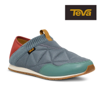 【TEVA】男菠蘿麵包鞋 兩穿式防潑水保暖休閒鞋/懶人鞋 ReEmber 原廠(多彩藍-TV1125472EHML)