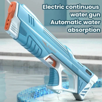Electric Water Gun Toys Bursts Children's High-pressure Strong Charging Energy Water Automatic Water Spray Children's Toy Guns
