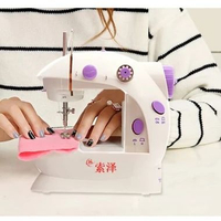 Loving Shopz - Mesin Jahit Mini Portable dengan Lampu Alat Jahit Mini Portable