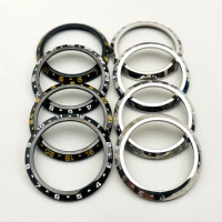 Mod Etch Number Stainless Steel Watch Case Bezel Rims Steel Ring Fits Seiko SKX007 SKX009 SKX011 SRPD Fashion Watch Repair Parts
