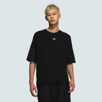 ADIDAS ORIGINALS愛迪達 阿迪達斯 三葉草 男短袖上衣-黑色 F3S TEE SS M JD6390