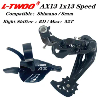 LTWOO AX13 1x13S MTB Groupset 13V 13 Speed Shifter Lever + Rear Derailleur 13S Switches Compatible Shimano Sram Bicycle Parts