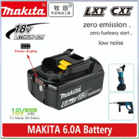 Makita18V 6.0ah Original Lithium ion Rechargeable Battery 18V 6000mAh drill Replacement Batteries BL1830 BL1850 BL1860B