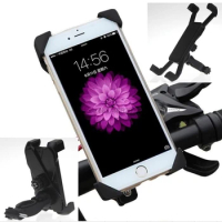 by DHL or Fedex 100sets Bike Motorcycle Phone Holder Handlebar Bicycle Phone Holder Rearview Mirror Mobile Phone Stand Holder