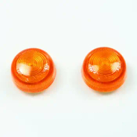 Amber Turn Signals Cover Signal Lens For Suzuki DR250 DR200 DR125 Custom