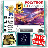 TV POLYTRON PLD50UG5959 50UG5059 SMART TV GOOGLE TV UHD 4K LED POLYTRON SMART GOOGLE TV 50INCH POLYT