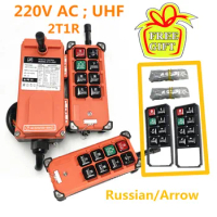 Brazil Spain Russian Warehouse F21-E1B Industrial Wireless Radio Remote Control for Concrete Pump Truck TELECRANE UTING 6Channel