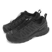 【salomon】戶外鞋 XA PRO 3D V9 GTX WIDE 男鞋 寬楦 黑 防水 抽繩 休閒鞋 薩洛蒙(L47277000)