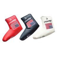 Putter Head Cover Golf / Sarung Stick Head cover / Cover Pelindung Pisau Putter Golf / Perlindungan 