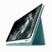 【澳洲STM】Atlas iPad Pro 11吋 2018(專用高質感編織布面保護殼 - 湖水綠)