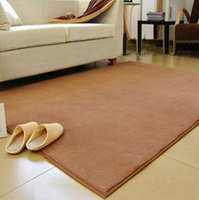 促銷特賣 經濟實用 抗漲促銷 80*160 CM 輕柔珊瑚絨 優質舒柔短毛防滑柔軟地墊/ 地毯