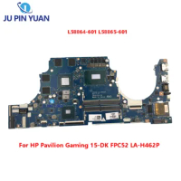 L58864-601 L58865-601 For HP Pavilion Gaming 15-DK Laptop Motherboard FPC52 LA-H462P Mainboard GTX 1650 4GB i5-/i7 100 Tested