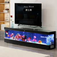 TV Cabinet Glass Fish Tank Smart Aquarium Living Room Home Medium Ecological Change Water