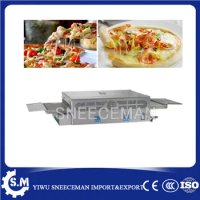 Stainless steel Gas conveyor pizza oven commercial pizza machine for pizza store