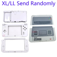 for New 3DS LL/XL Faceplate Middle Housing Hinge Part Bottom Middle Shell Case Console Top Bottom Middle Shell Battery Cover
