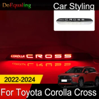 For Toyota Corolla Cross XG10 2024 2023 2022 Modified Rear Bumper Light Brake LED Tail Flow Turn Signal Navigation Parts
