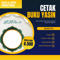 CETAK BUKU YASIN CUSTOM UNTUK ACARA TAHLILAN