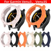 50pcs TPU Protective Case Cover For Garmin Venu 3 3S Smart Watch Band Soft Silicone Bumper Venu3 Protector Shell Accessoies